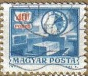 z vendido Hungria 1973 Scott J267 Sello Servicio Postal Autoservicio usado M-T243 Magyar Posta Ungarn Hungary Hongrie Ungheria Hongarije 